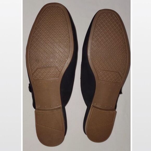 New Massini Shoes Womens Size 6 Black Mule Slides Casual Textured NWT - Picture 11 of 14